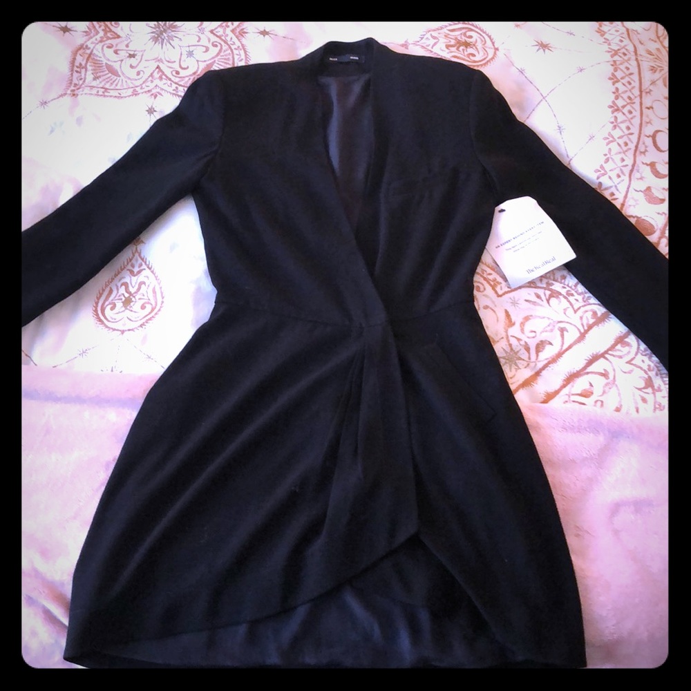 Alexander Wang long sleeve mini suit dress